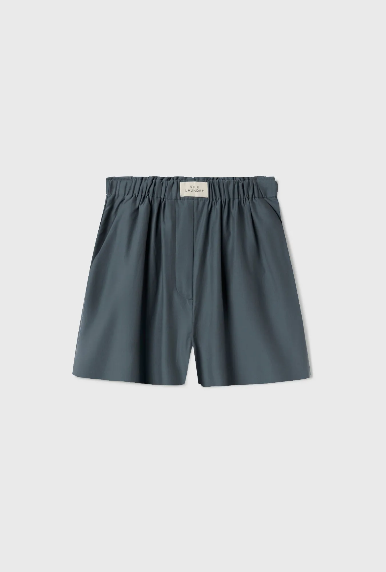 Cotton Silk Boxers Slate sold by Silk Laundry