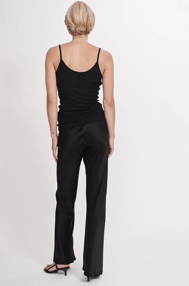 Ribbed Cami Black sold by Silk Laundry product image thumbnail 4