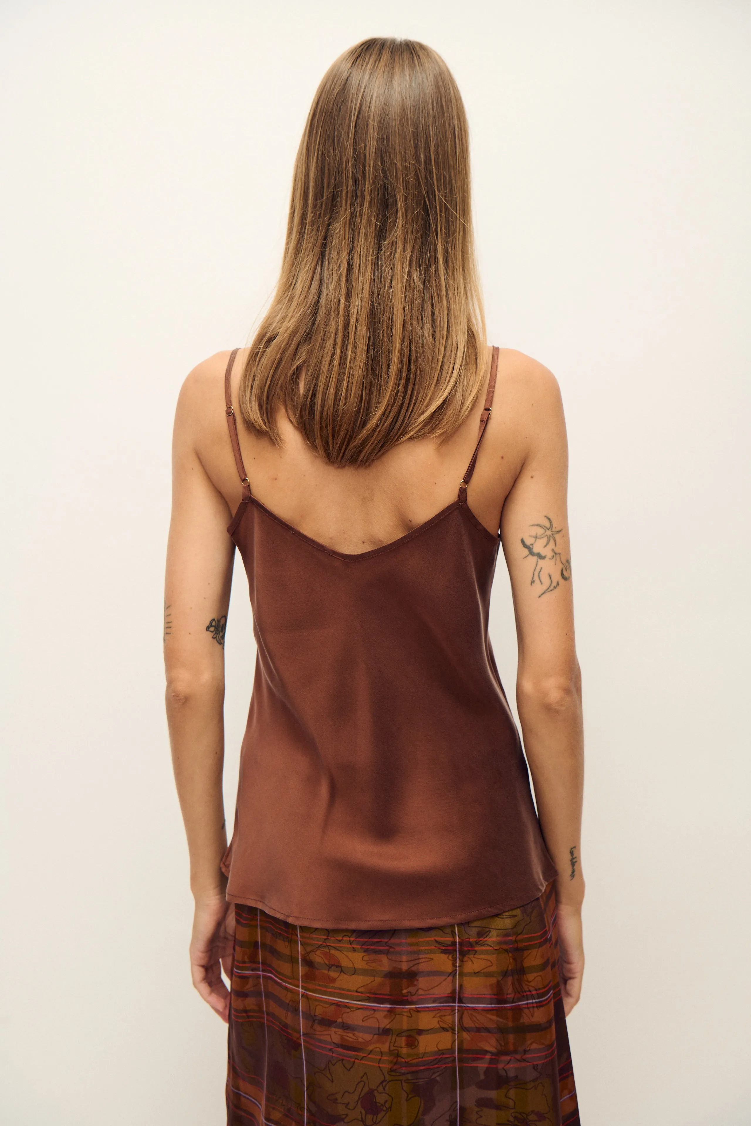 Bias Cut Cami Root sold by Silk Laundry product image thumbnail 4