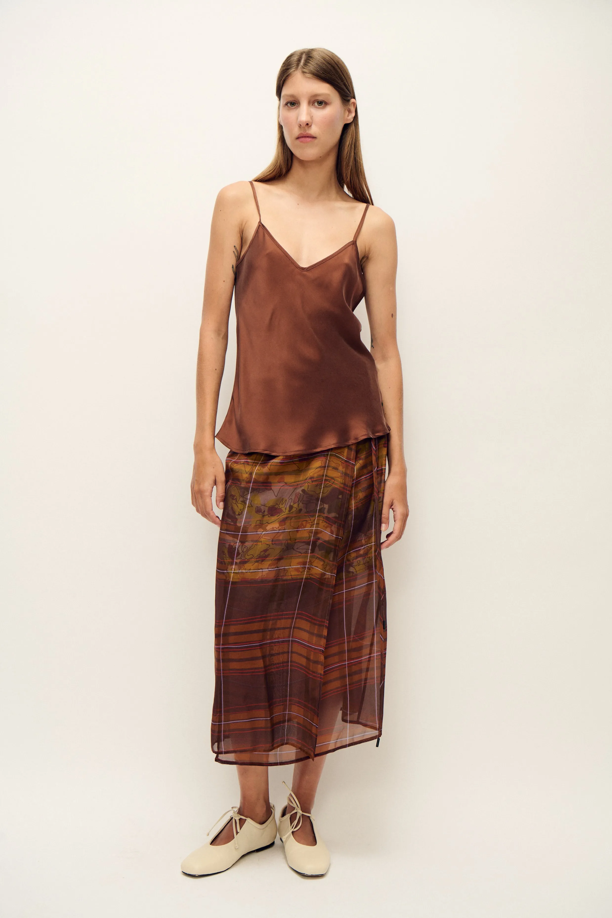 Bias Cut Cami Root sold by Silk Laundry product image thumbnail 2