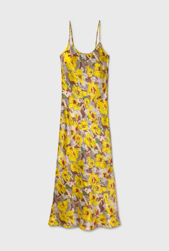 1996 DRESS CORNFLOWER FLORAL sold by Silk Laundry