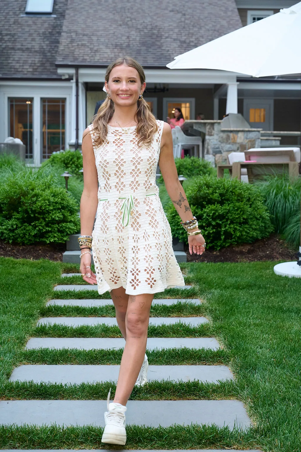 Gabriela crochet dress sold by Top Banana