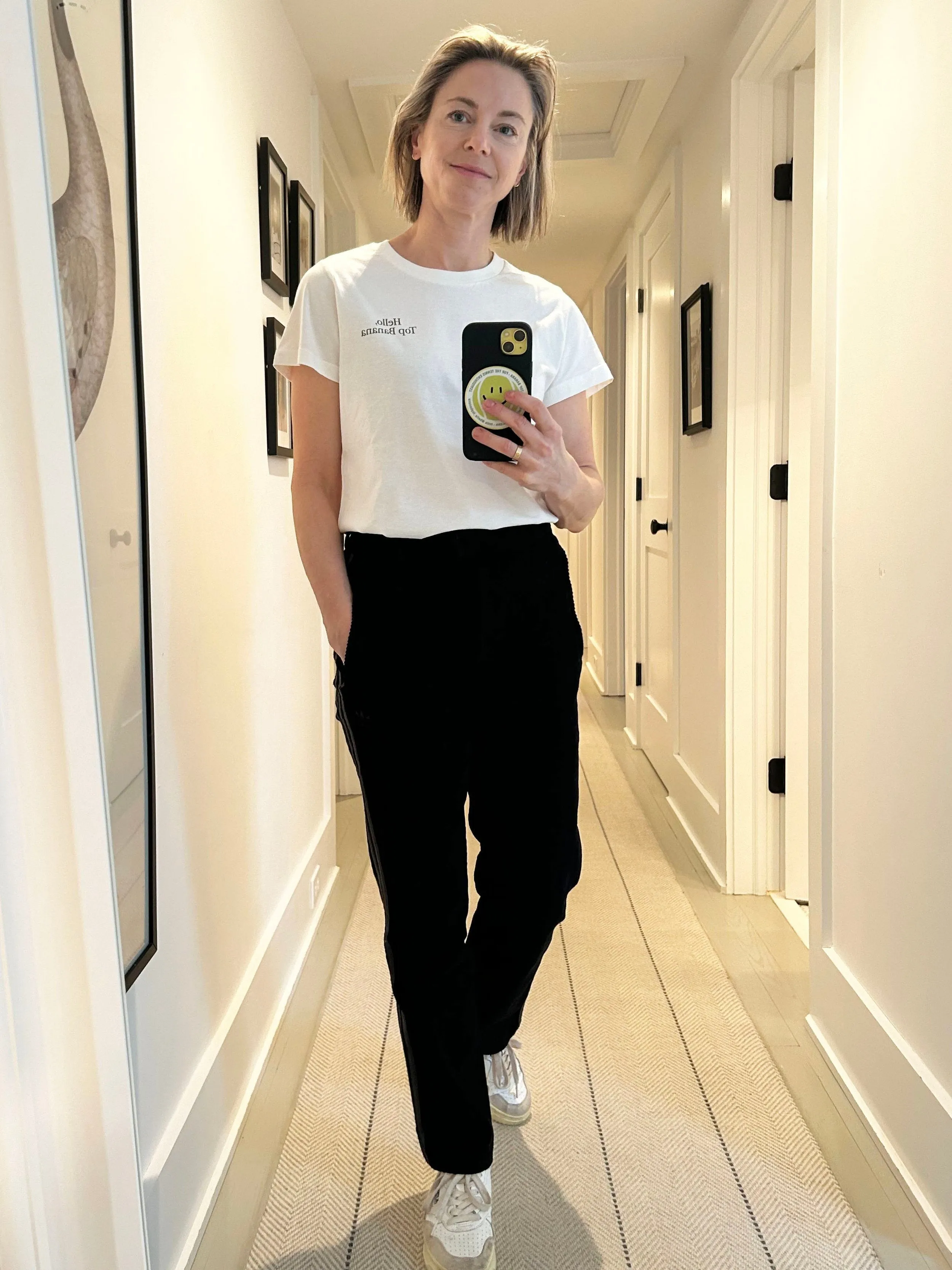 TEAM TEE Women's Club White sold by Top Banana product image thumbnail 4