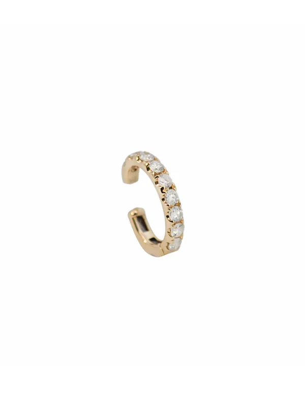 0.51ct Diamond 14k Gold Ear Cuff sold by Wish Fine Jewelry