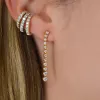 1.00ct Diamond 18K Gold Graduated Tennis Earrings sold by Wish Fine Jewelry