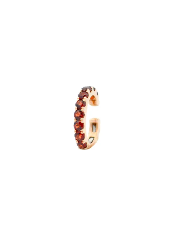 0.76ct Garnet 18K Gold Ear Cuff sold by Wish Fine Jewelry