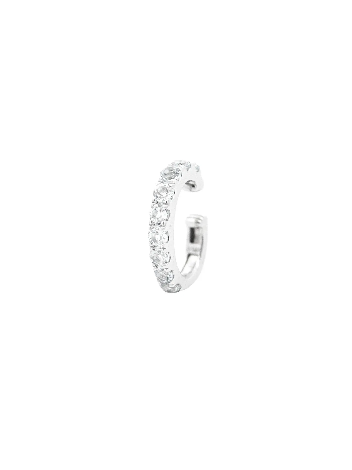 0.57ct White Sapphire 18K Gold Ear Cuff sold by Wish Fine Jewelry