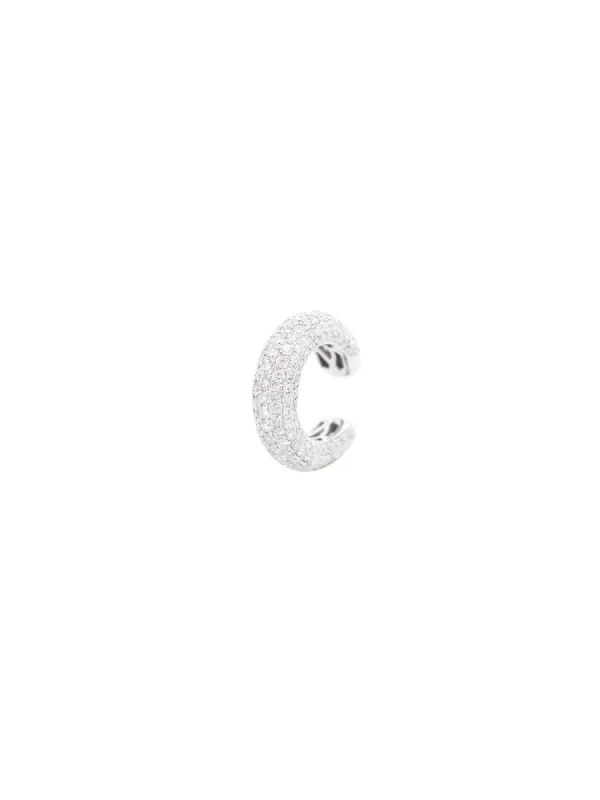 2.10ct Diamond 18K Gold Multi Row Pave Ear Cuff sold by Wish Fine Jewelry