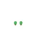 0.26ct Emerald 18K Gold Dainty Stud Earrings sold by Wish Fine Jewelry