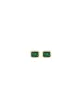 1.19ct Emerald 14K Gold Dainty Bezel Earrings sold by Wish Fine Jewelry