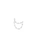 0.44ct Diamond 18K Gold Single Draped Chain Earring sold by Wish Fine Jewelry