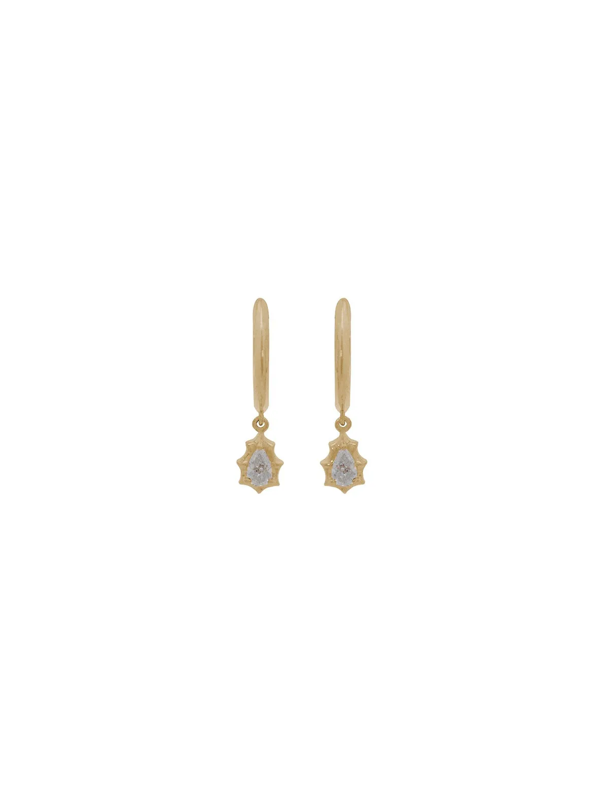 0.36ct Diamond 14K Gold Dangle Drop Earrings sold by Wish Fine Jewelry