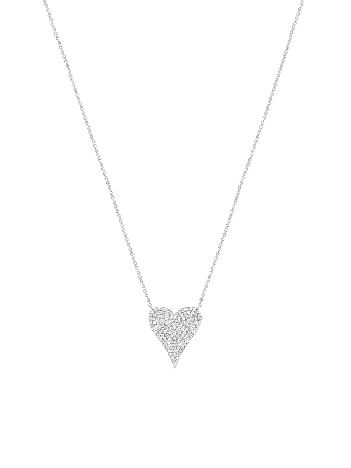 2.0ct Diamond 14K Gold Heart Necklace sold by Wish Fine Jewelry