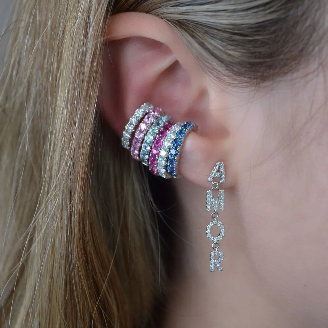 0.67ct Ruby 14K Gold Ear Cuff sold by Wish Fine Jewelry product image thumbnail 5