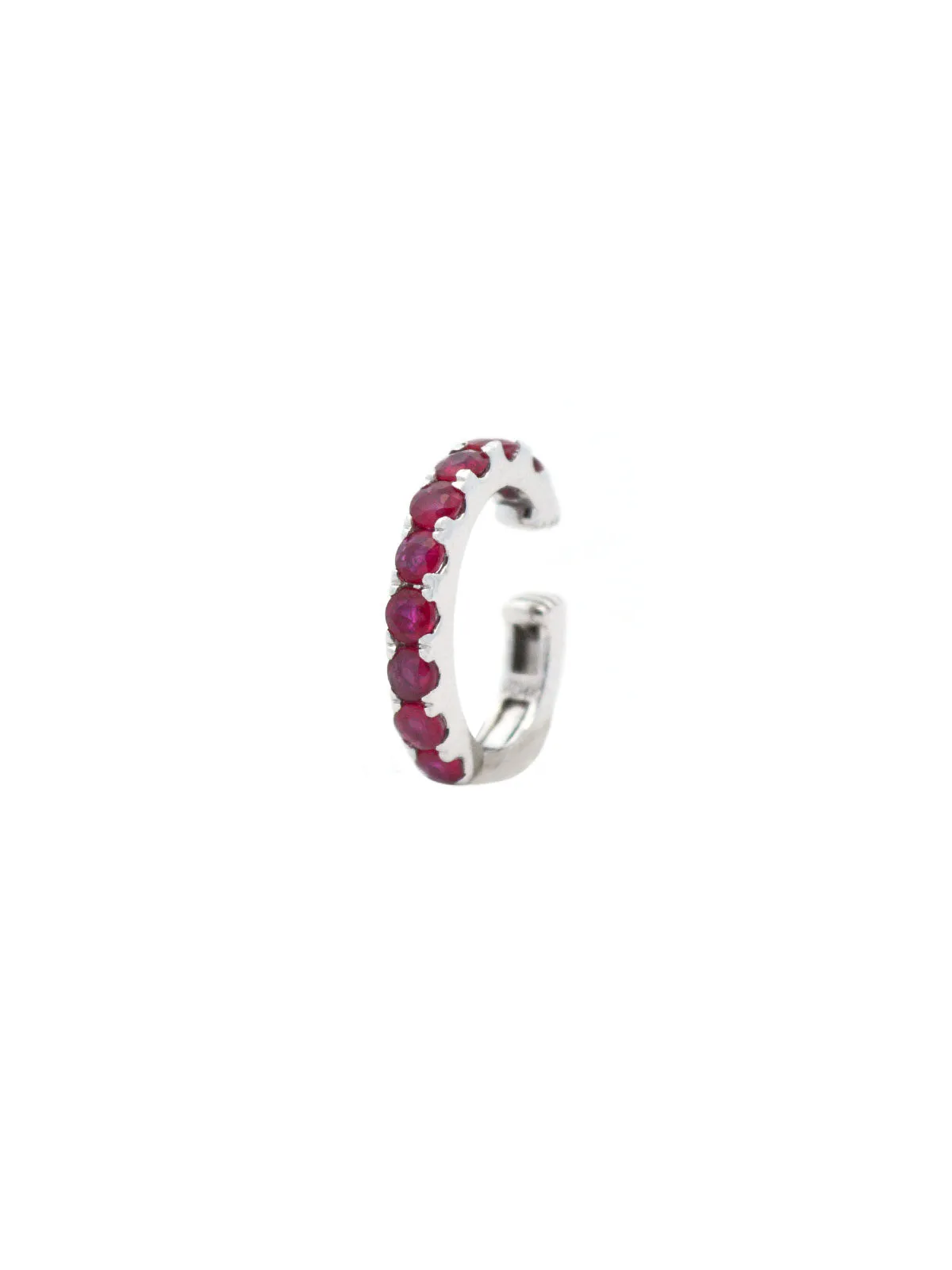 0.67ct Ruby 14K Gold Ear Cuff sold by Wish Fine Jewelry product image thumbnail 2