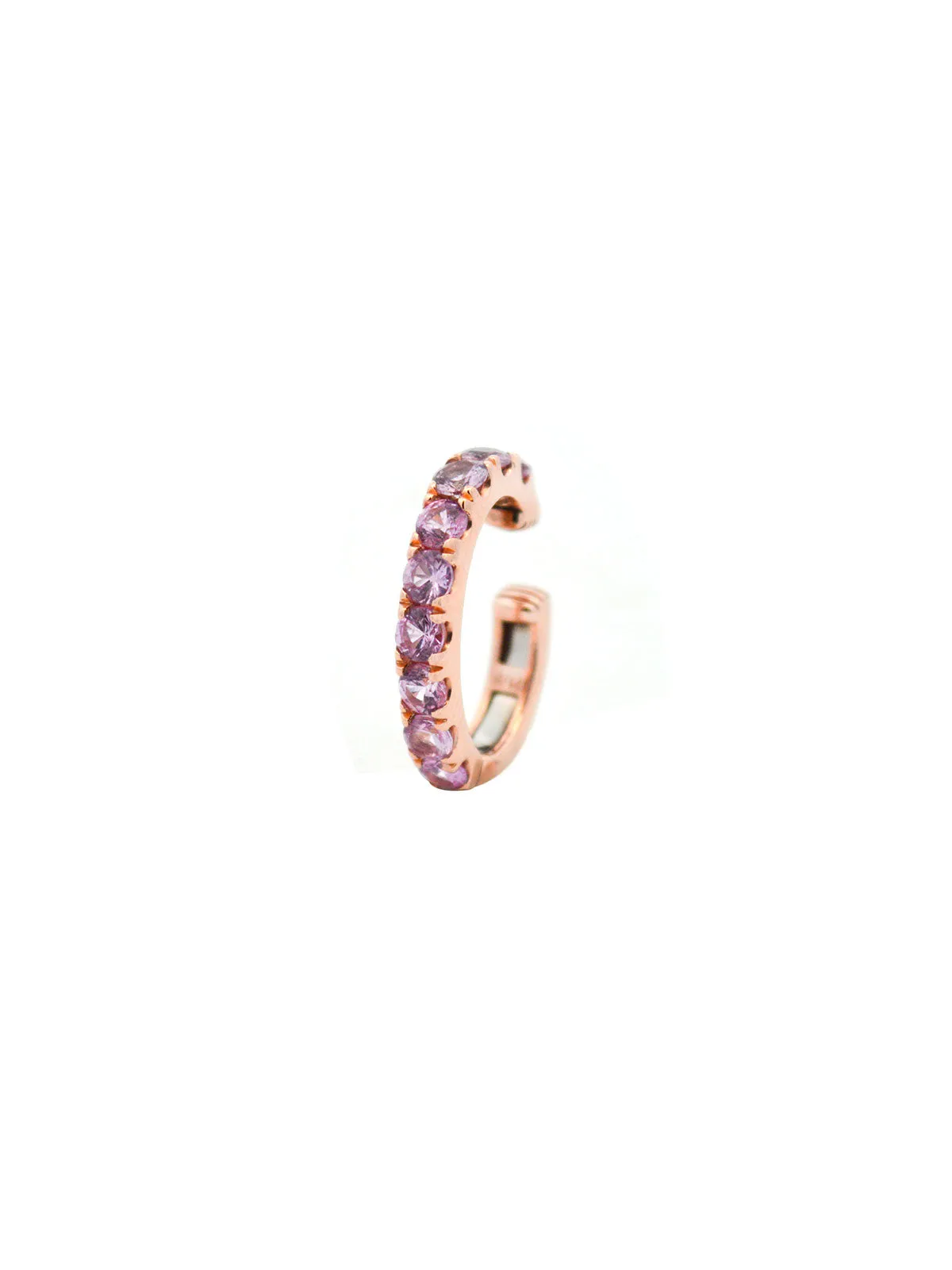 0.63ct Pink Sapphire 14K Gold Ear Cuff sold by Wish Fine Jewelry