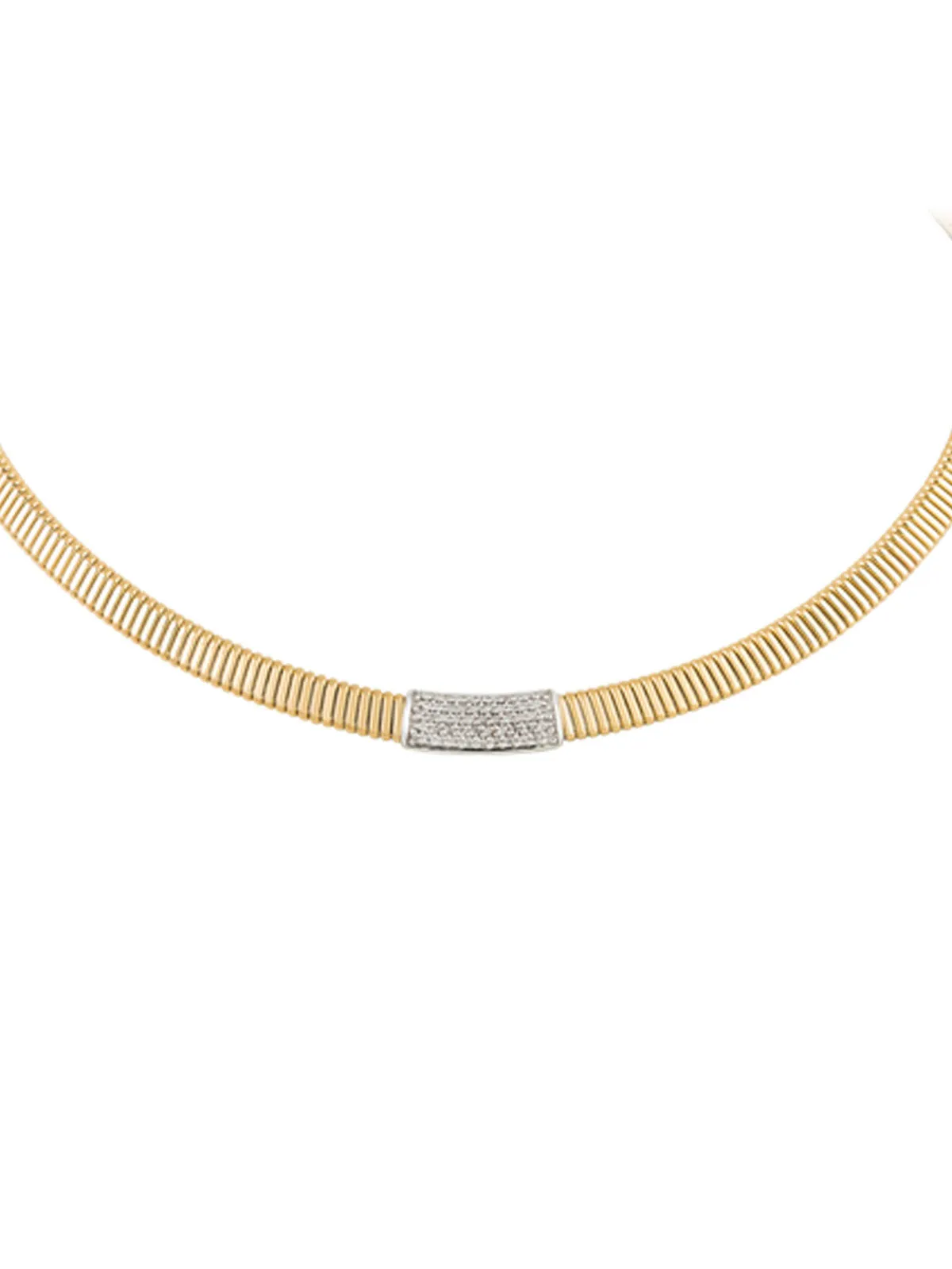 0.30ct Diamond 18K Italian Gold Necklace sold by Wish Fine Jewelry