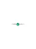 1.80ct Diamond Emerald 18K Gold Two Finger Ring sold by Wish Fine Jewelry