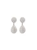 2.60ct Diamond 18K Gold Pave Teardrop Earrings sold by Wish Fine Jewelry