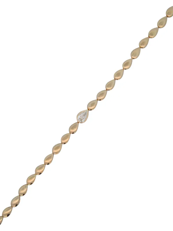 0.50ct Diamond 14K Gold Pear Cut Bracelet sold by Wish Fine Jewelry