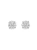 2.00ct Diamond 18K Gold Illusion Stud Earrings sold by Wish Fine Jewelry