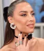 Pearl 18K Gold Statement Cluster Earrings sold by Wish Fine Jewelry