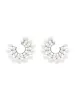 Pearl 18K Gold Statement Cluster Earrings sold by Wish Fine Jewelry