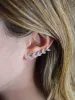 0.80ct Diamond 18K Gold Arrow Climber Earrings sold by Wish Fine Jewelry