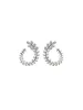 0.90ct Diamond 14K Gold Pear Shape Leaf Earrings sold by Wish Fine Jewelry