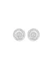 0.76ct Diamond 18K Gold Illusion Set Stud Earrings sold by Wish Fine Jewelry