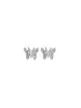 0.10ct Diamond 14K Gold Dainty Butterfly Stud Earrings sold by Wish Fine Jewelry