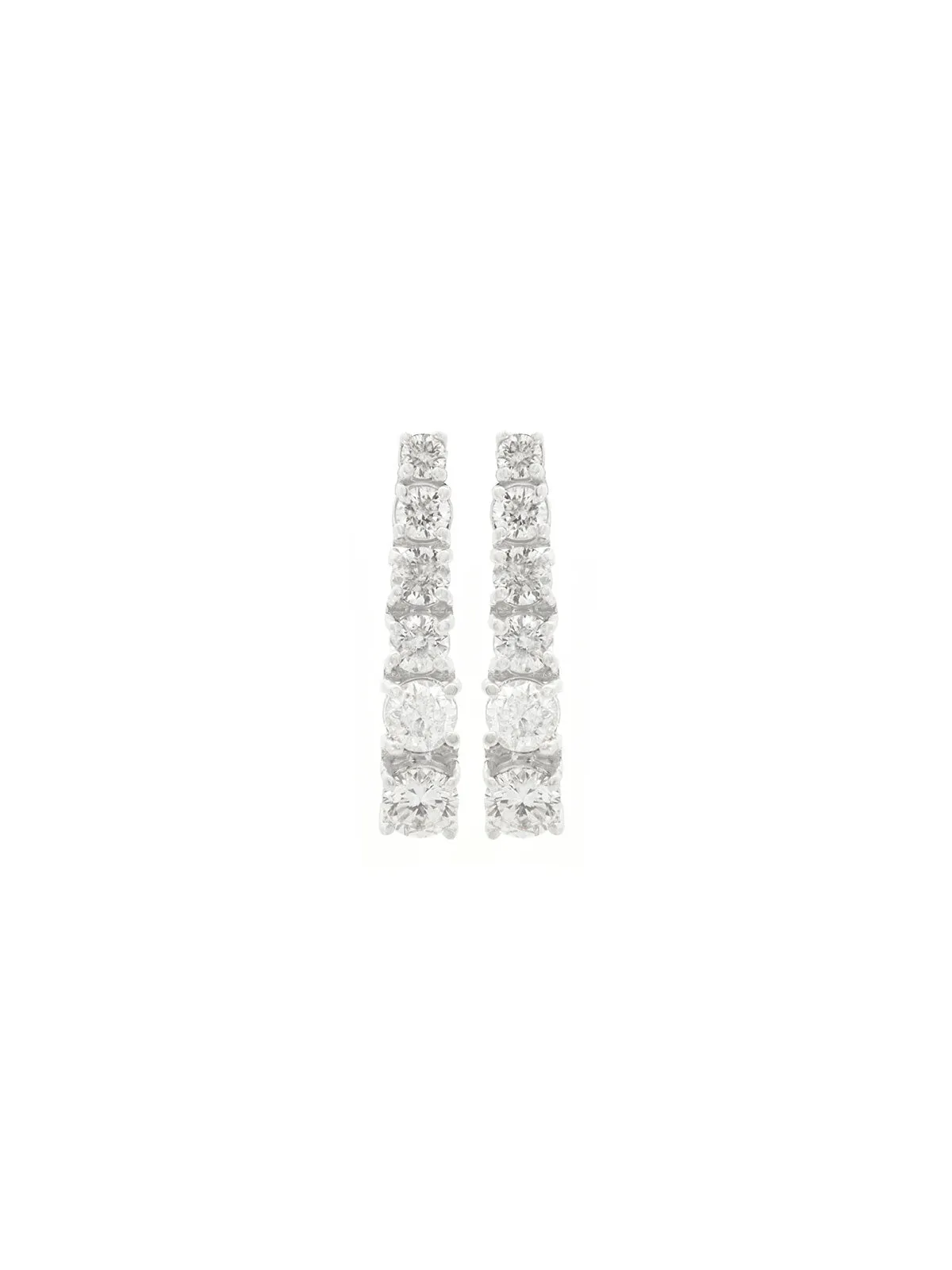 4.65ct Diamond 14K Gold Graduated Tennis Earrings sold by Wish Fine Jewelry