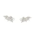 3.91ct Diamond 18K Gold Wing Climber Earrings sold by Wish Fine Jewelry