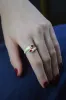1.08ct Diamond Ruby 14K Gold Bypass Ring sold by Wish Fine Jewelry