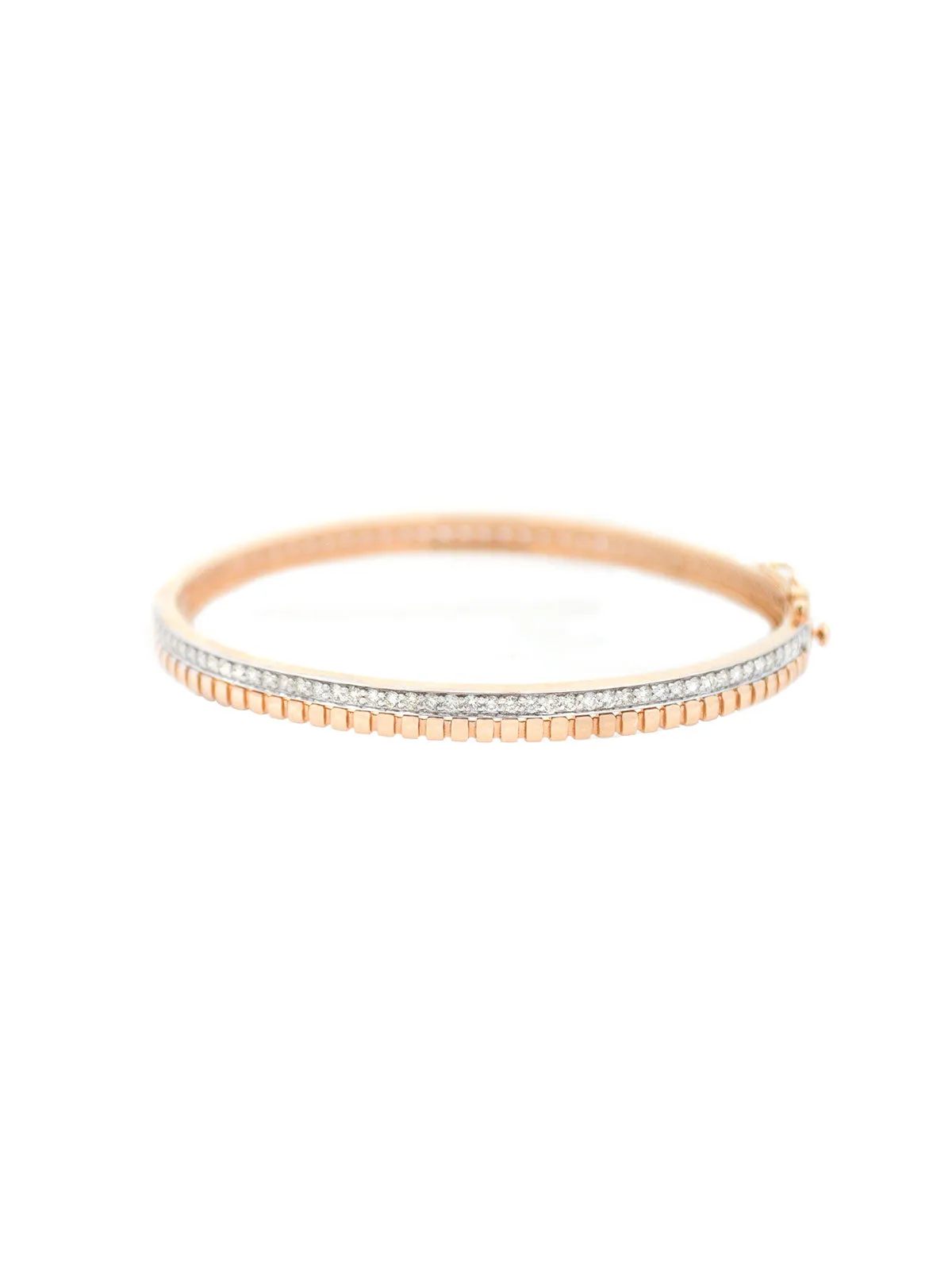 0.84ct Diamond 14K Gold Bangle Bracelet sold by Wish Fine Jewelry