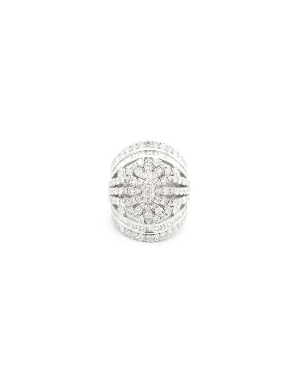3.50ct Diamond 18K Gold Statement Ring sold by Wish Fine Jewelry