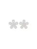 0.80ct Diamond 18K Gold Flower Earrings sold by Wish Fine Jewelry