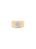 0.42ct Diamond 14K Gold Grooved Ring sold by Wish Fine Jewelry