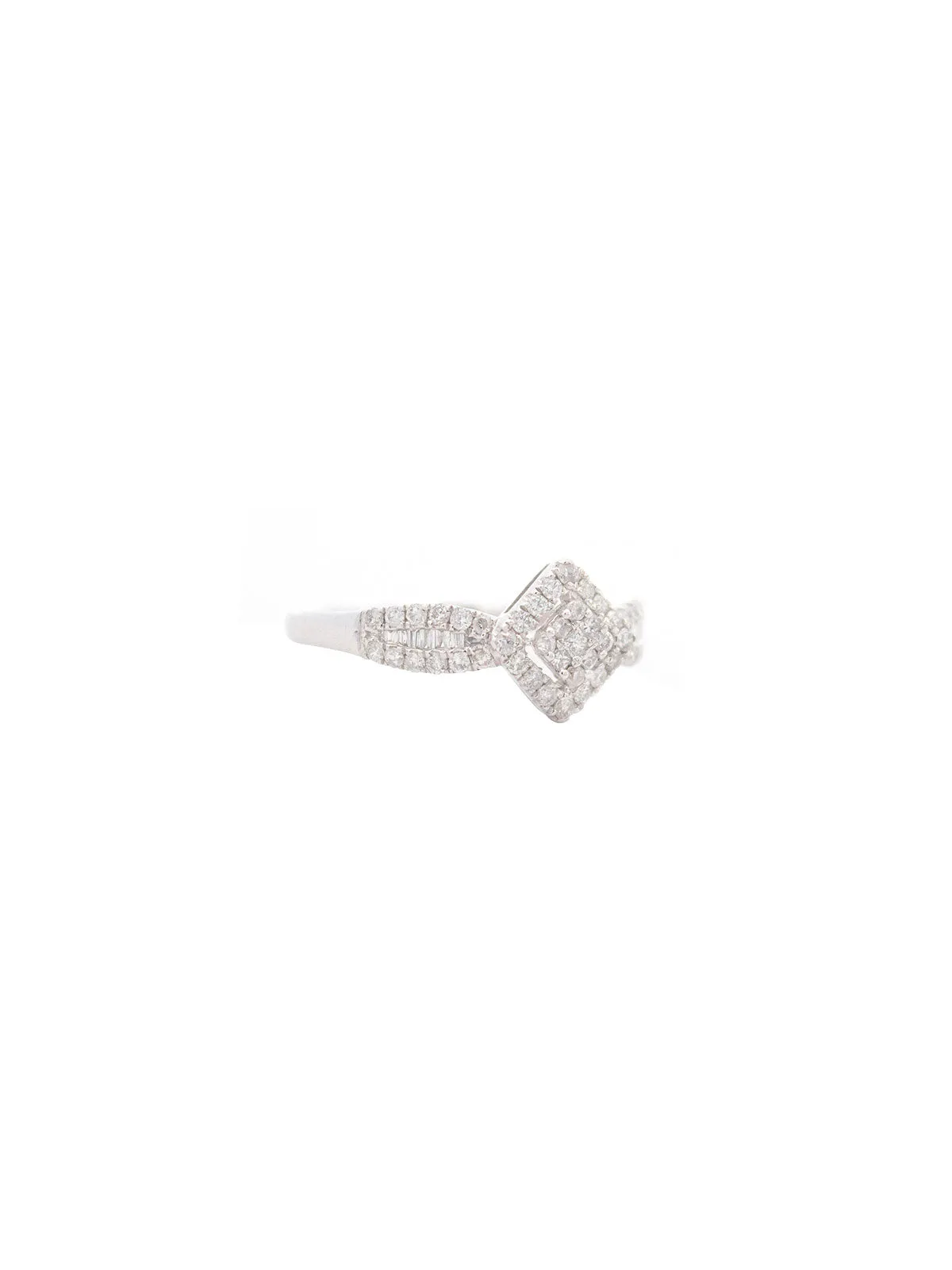 0.35ct Diamond 18K Gold Dainty Ring sold by Wish Fine Jewelry product image thumbnail 2