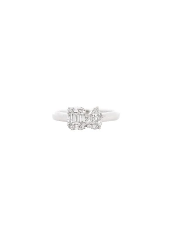 0.32ct Diamond 18K Gold Cluster Ring sold by Wish Fine Jewelry