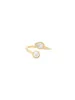 0.80ct Diamond 14K Gold Bypass Ring sold by Wish Fine Jewelry