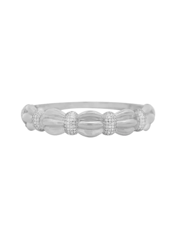 2.30ct Diamond 14K Gold Bangle Bracelet sold by Wish Fine Jewelry