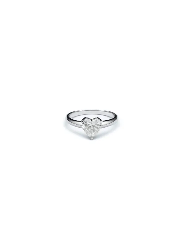 0.46ct Heart Shape Diamond 18K Gold Ring sold by Wish Fine Jewelry
