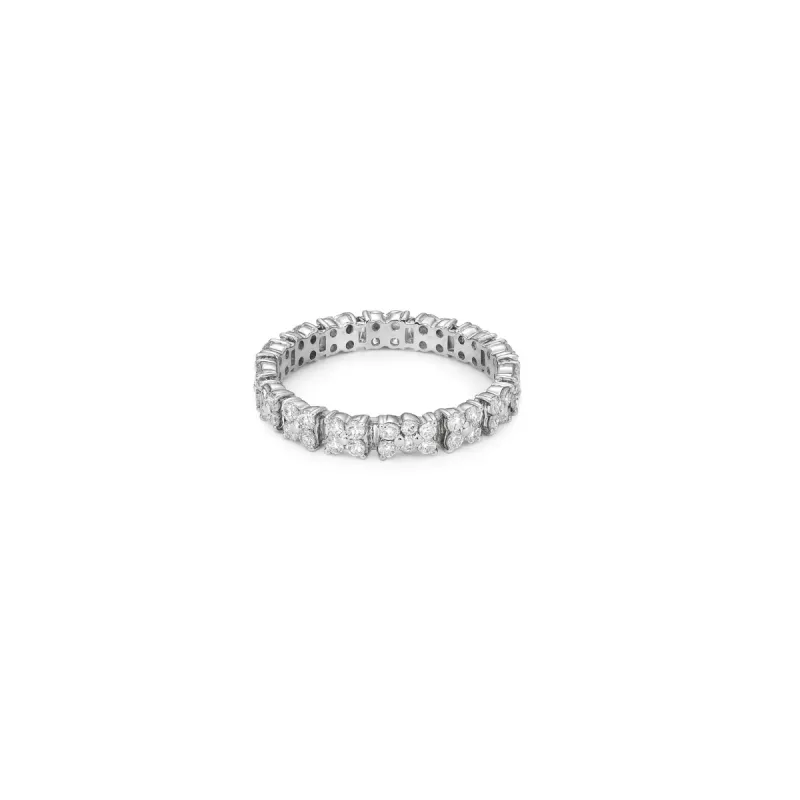 1.35ct Diamond 18K Gold Eternity Ring sold by Wish Fine Jewelry