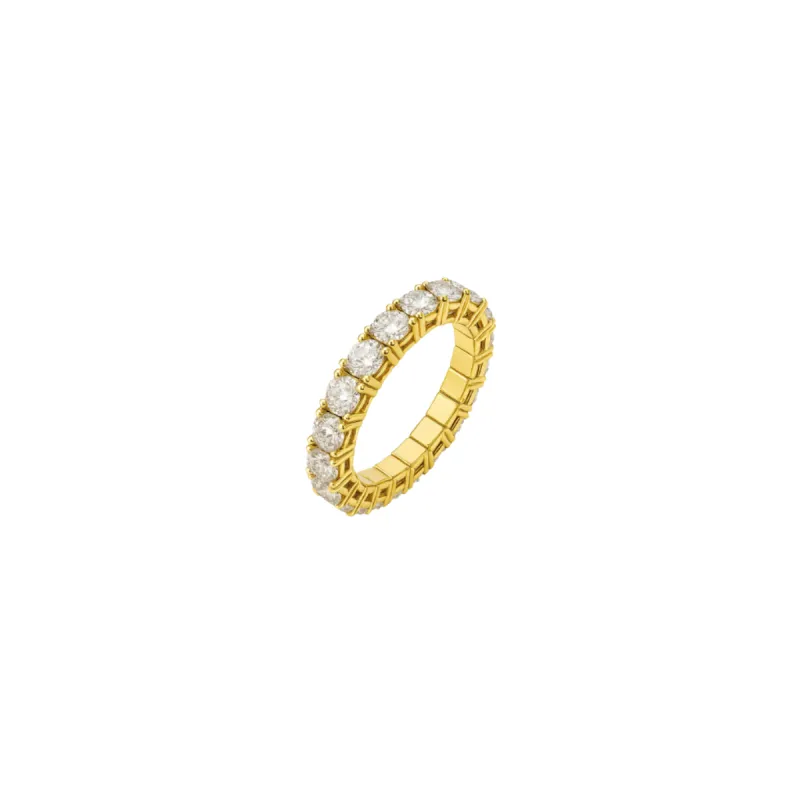 1.55ct Diamond 18K Gold Eternity Ring sold by Wish Fine Jewelry