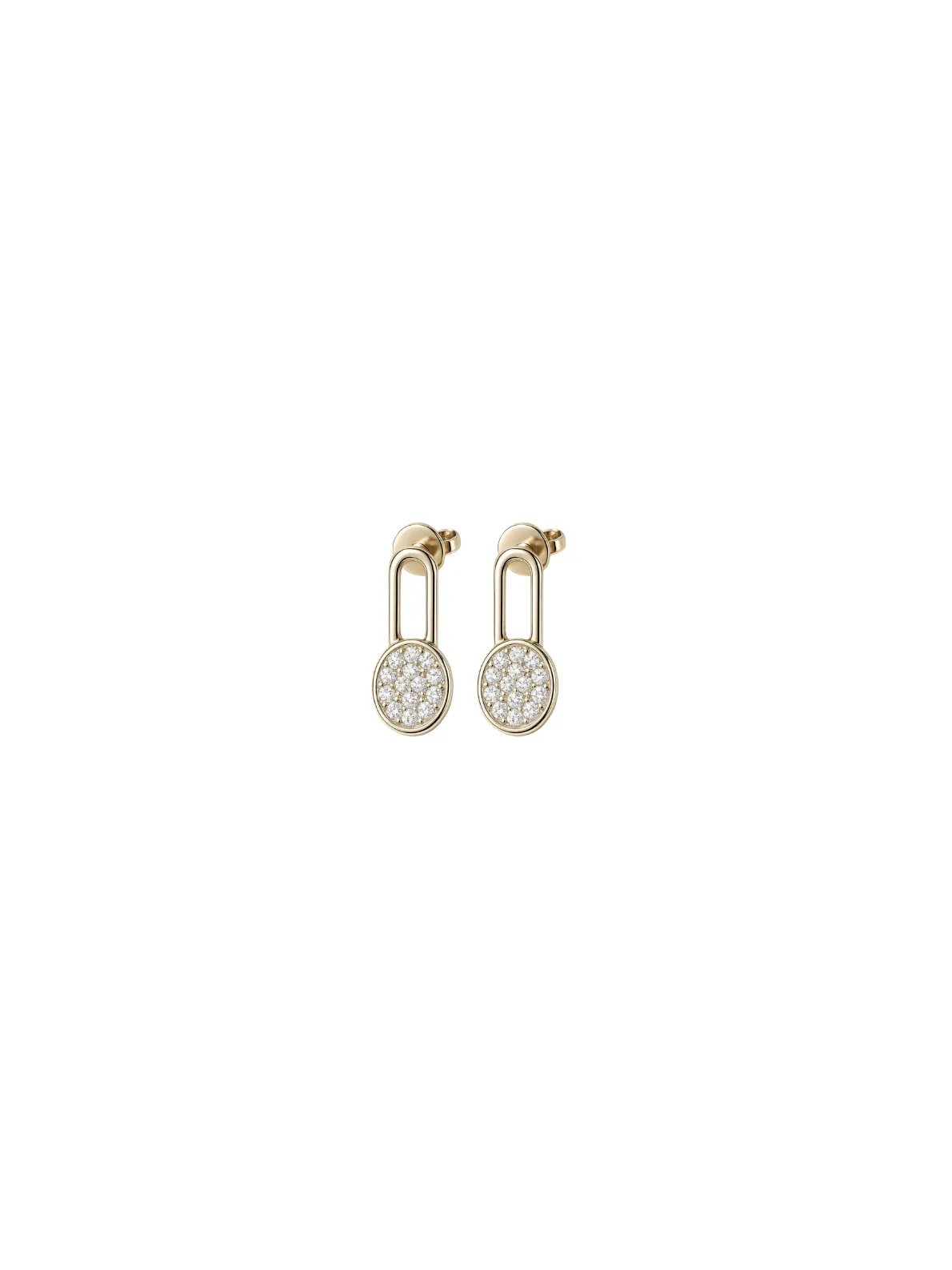0.41ct Diamond 14K Gold Drop Earrings sold by Wish Fine Jewelry