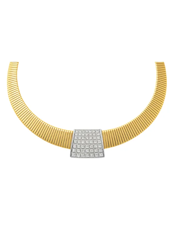 1.07ct Diamond 18K Italian Gold Necklace sold by Wish Fine Jewelry
