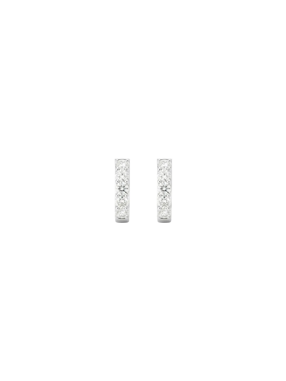 0.72ct Diamond 14K Gold Huggie Hoop Earrings sold by Wish Fine Jewelry