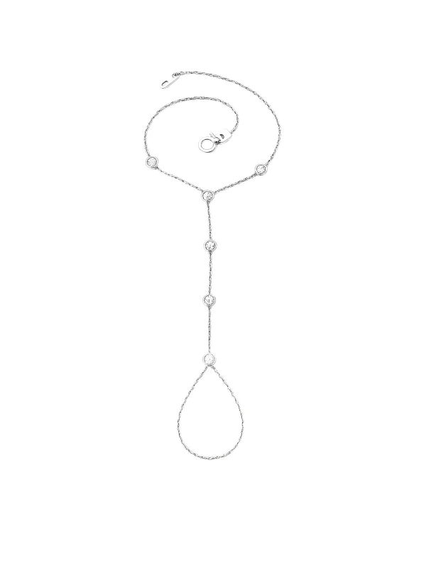 2.52ct Diamond 18K Gold Dy The Yard Hand Bracelet sold by Wish Fine Jewelry