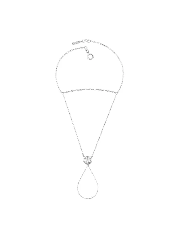 0.27ct Diamond 18K Gold Bezel Hand Bracelet sold by Wish Fine Jewelry